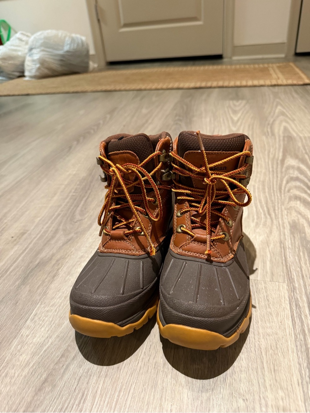 L.L. Bean Boots, Tek 2.5 Duck Boot, Women's 7 - Picture 2 of 5
